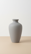 Fog Grey Ceramic Vase
